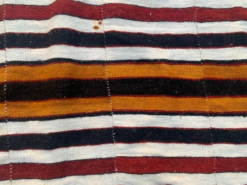 Vintage African Fulani Blanket Handmade Fulani Wedding Hanging Tent Mali 5x7 ft gallery