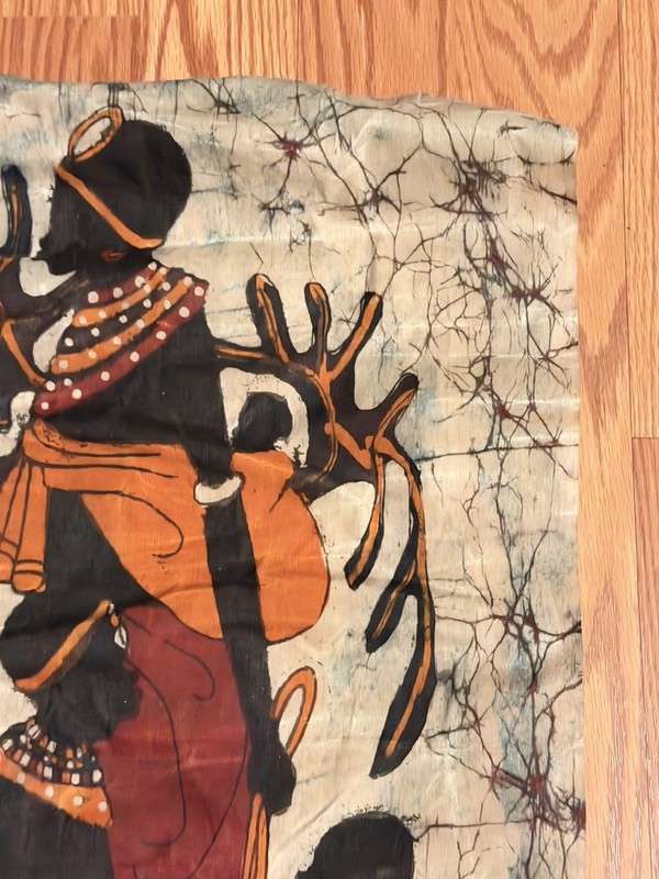 Large Made In Kenya African Canvas Hanging Artwork Painted gallery