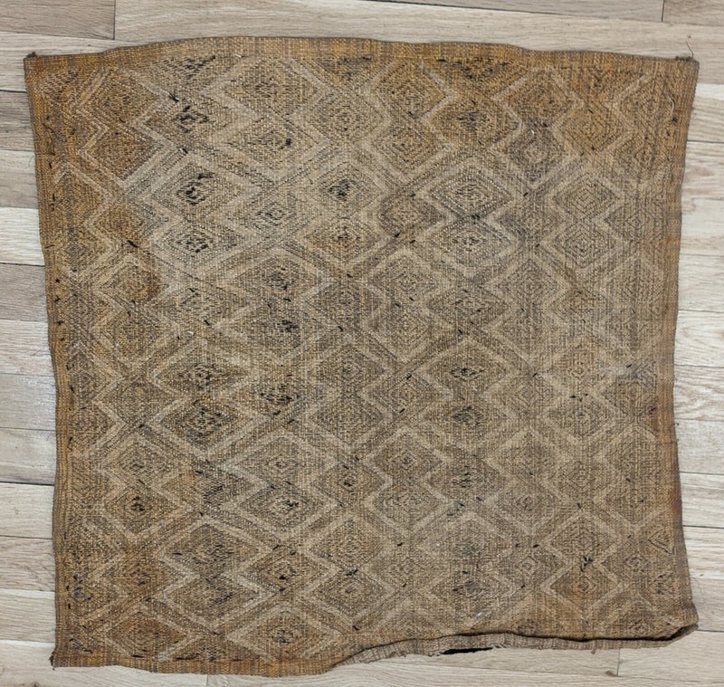 AFRICAN ORIGINAL KUBA RAFFIA CLOTH PANEL TEXTILE CURRENCY KASSAI SHOOWA DRCONGO gallery