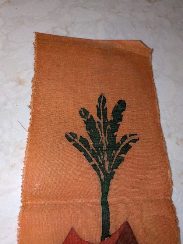 Long West African Village Procession Signed by Artist, Batik on Cloth gallery