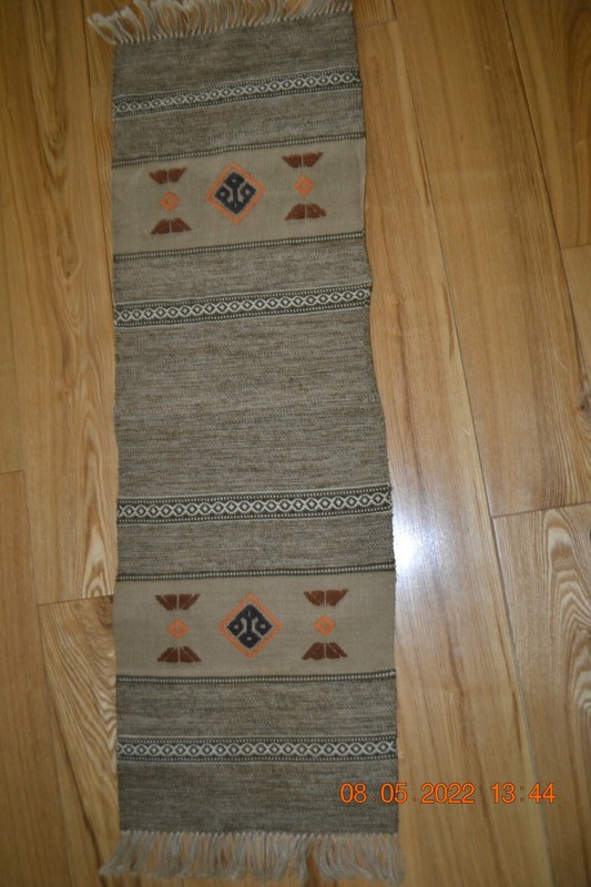 Authentic South African Handwoven THORKILD from Lesotho Runner MINT (#72)