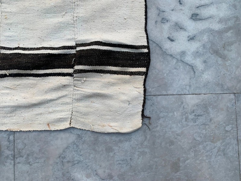 Vintage African Fulani Blanket Handmade Fulani Wedding Hanging Tent Mali 4x7 ft gallery