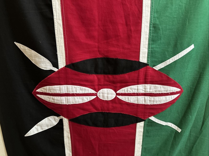 Authentic Cloth Stitched Kenya Flag gallery
