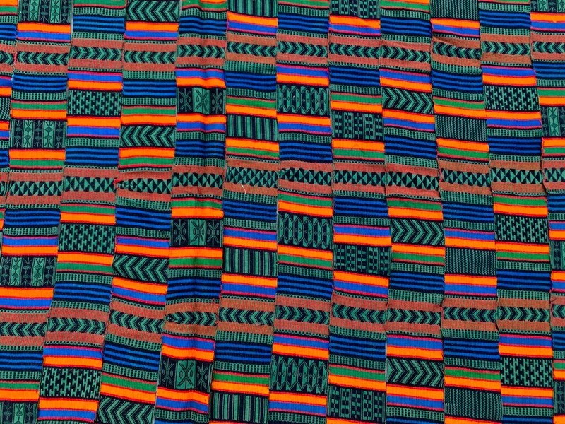 Vintage African Fulani Blanket Handmade Fulani Wedding Hanging Tent Mali 6x10 ft gallery