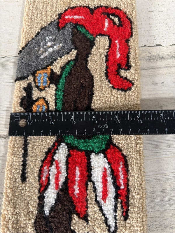 Vintage MCM African Women Wall Panel Pair - Woven Wool Tapestry - Tribal Woman gallery