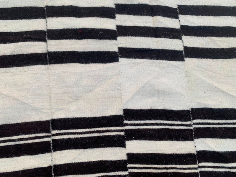 Vintage African Fulani Blanket Handmade Fulani Wedding Hanging Tent Mali 4x7 ft gallery