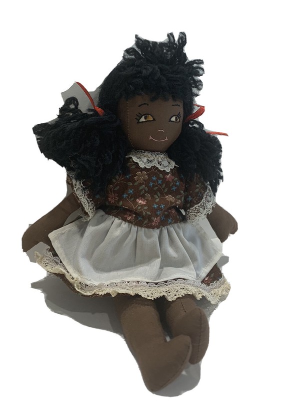 AAFA AFRICAN AMERICAN FOLK ART RAG DOLL Made By VADA B GRAF gallery