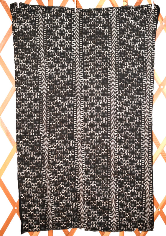African Bogolanfini Mud Cloth Fabric Handmade Tribal Bamana People Mali, Africa