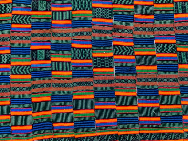 Vintage African Fulani Blanket Handmade Fulani Wedding Hanging Tent Mali 6x10 ft gallery