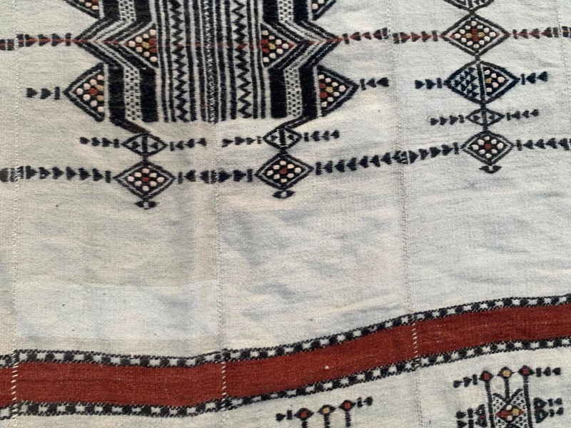 Vintage African Fulani Blanket Handmade Fulani Wedding Hanging Tent Mali 4x8 ft gallery
