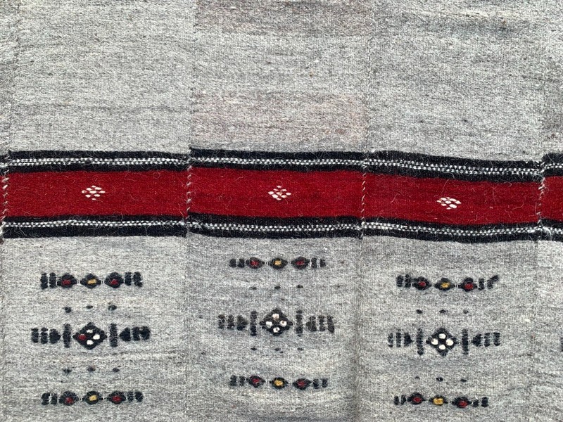 Vintage African Fulani Blanket Handmade Fulani Wedding Hanging Tent Mali 4x7 ft gallery