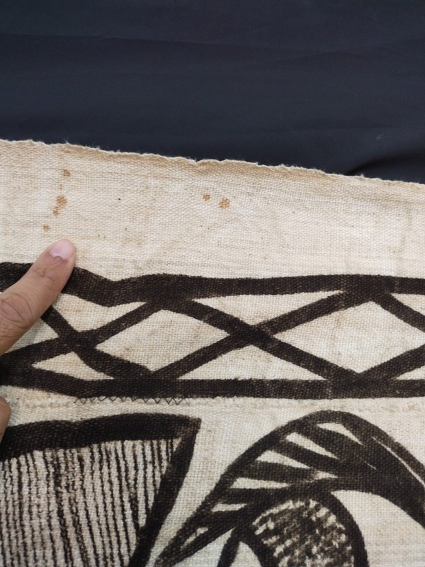 Authentic Vintage Korhogo Mud Cloth Côte d’Ivoire Handcrafted Tribal African gallery
