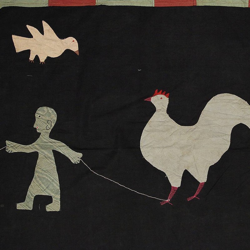 MONUMENTAL FRANKAA ASAFO MILITARY FLAG COTTON APPLIQUE FANTE GHANA WEST AFRICA gallery