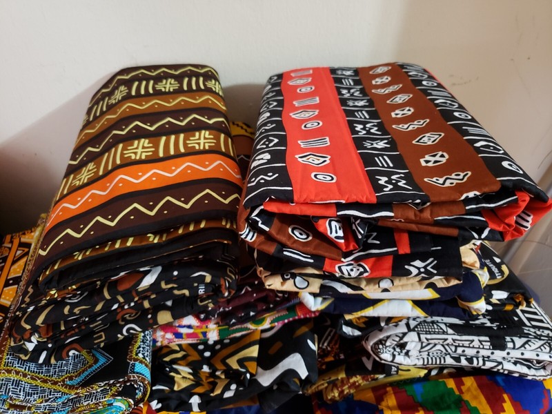 African MudCloth Print Fabric. Mudcloth Bogolan Print. 2 YARDS MINIMUM SALE gallery
