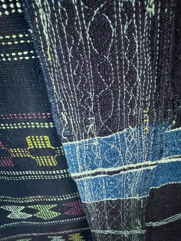 Yoruba woven indigo cloth wrapper aso kijipa Ethnographic textile gallery