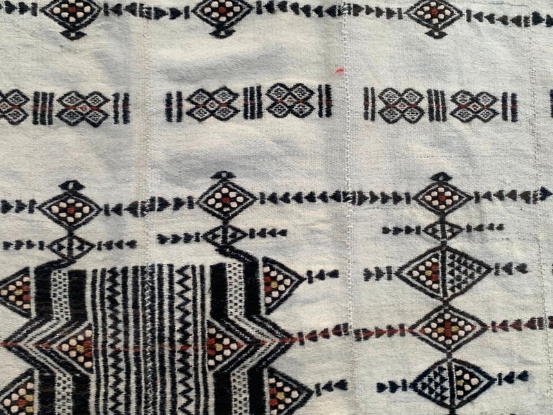 Vintage African Fulani Blanket Handmade Fulani Wedding Hanging Tent Mali 4x8 ft gallery