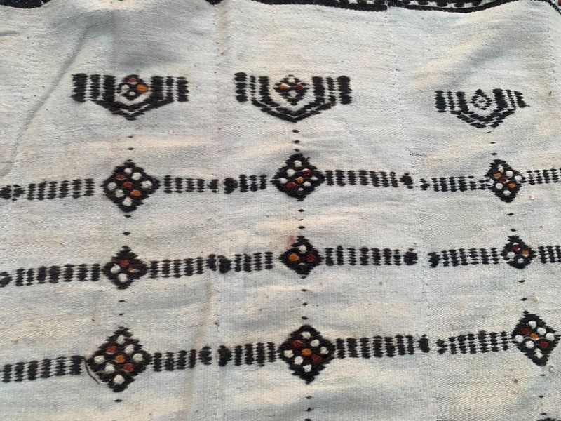 Vintage African Fulani Blanket Handmade Fulani Wedding Hanging Tent Mali 5x8 ft gallery