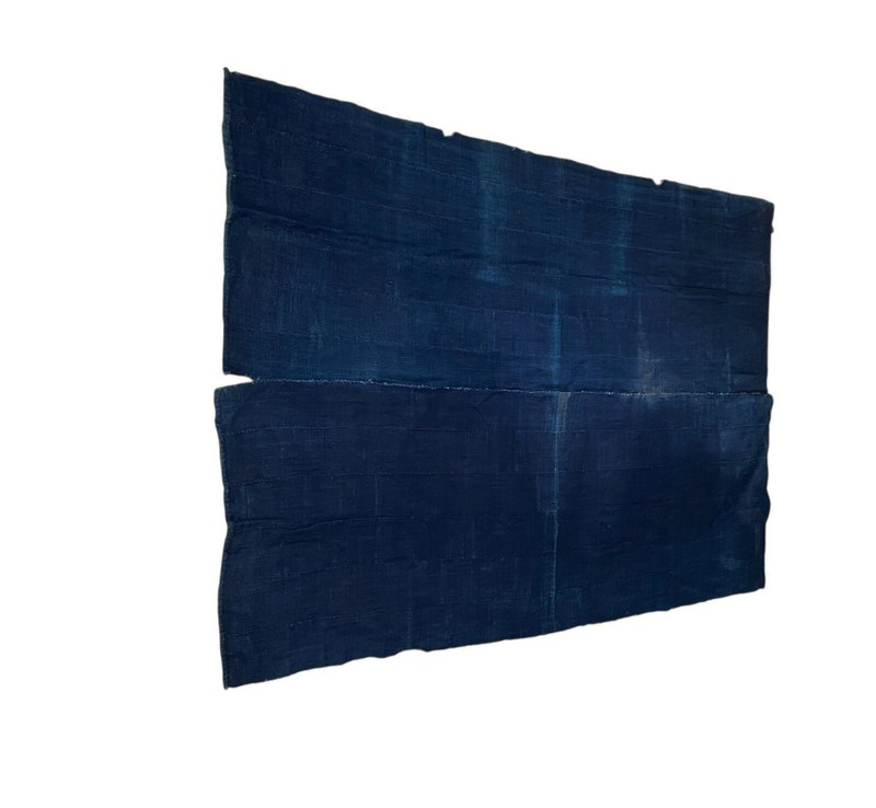# 7311 Fine Plain Indigo Cloth - Mossi Tribe Burkina Faso 60" gallery