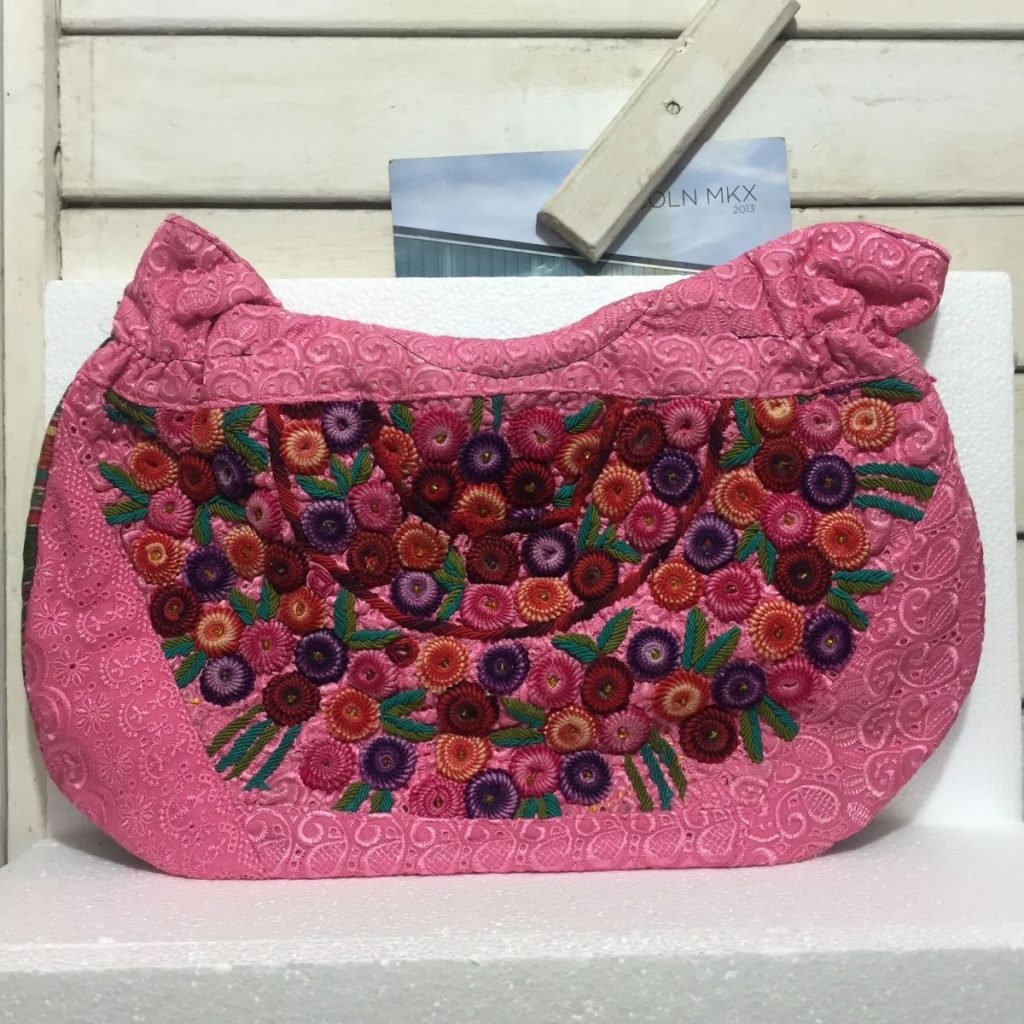 Bolso artesanal estilo Rococo (grande) - Imagen 1