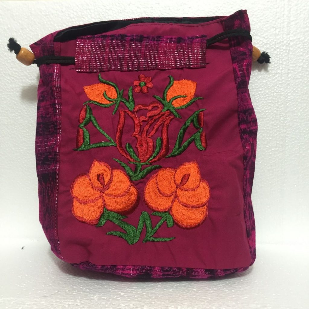 Bolso artesanal estilo Jareta - Imagen 1