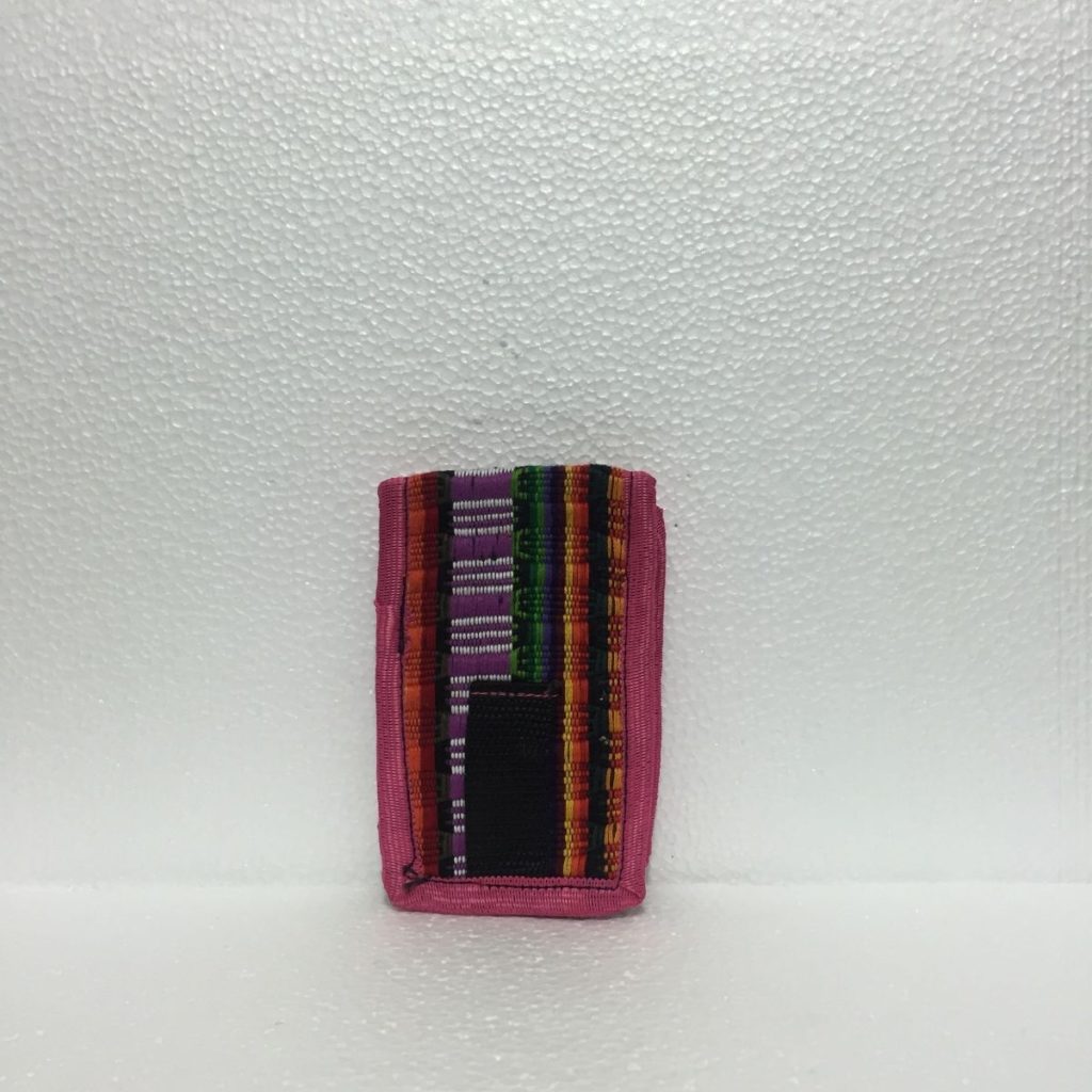 Bolsa porta-celular artesanal - Imagen 1