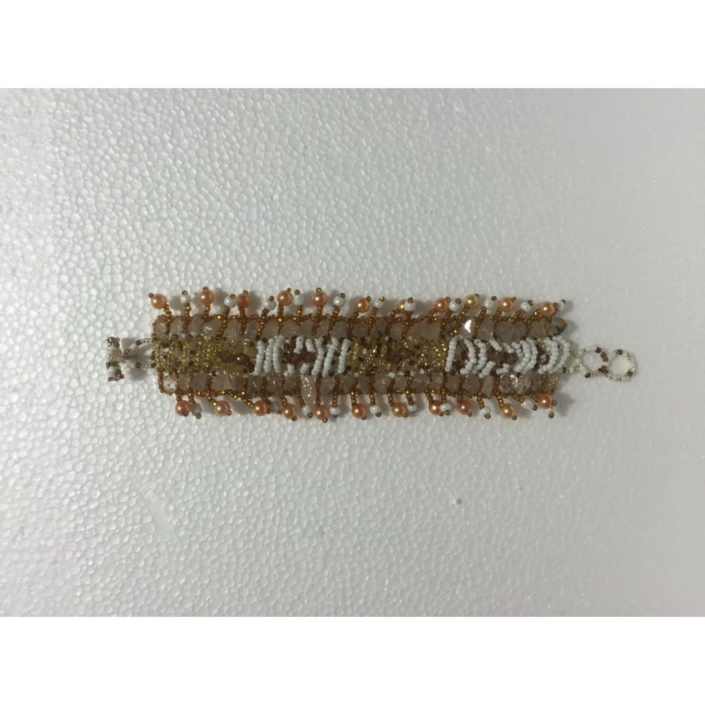 Pulsera artesanal para pie - Imagen 1