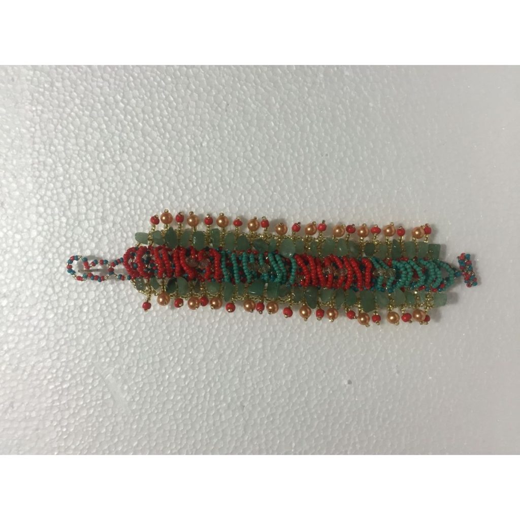 Pulsera artesanal para pie - Imagen 2