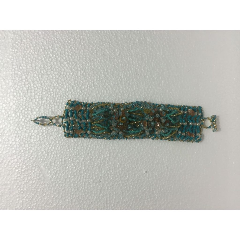 Pulsera artesanal estilo Selva (chica) - Imagen 1