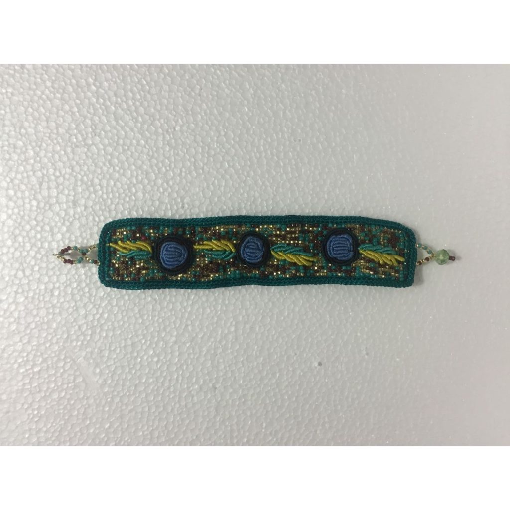 Pulsera artesanal estilo Rococo - Imagen 1