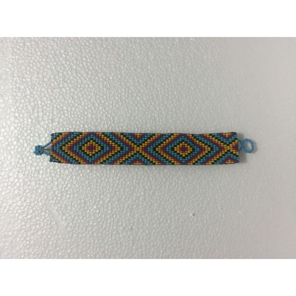 Pulsera artesanal chaquira - Imagen 2