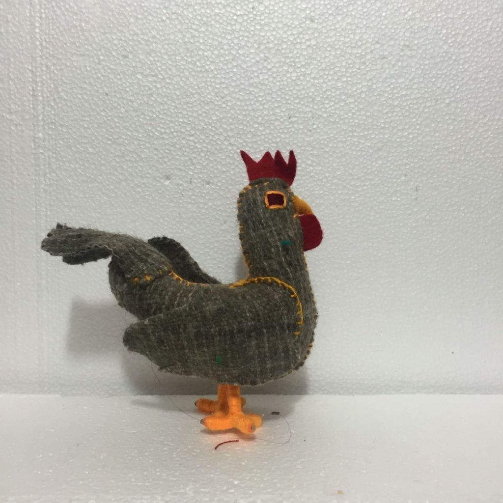 Peluche artesanal hecho de lana (chico) - Imagen 3